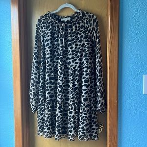 LOFT M long sleeved dress, worn once